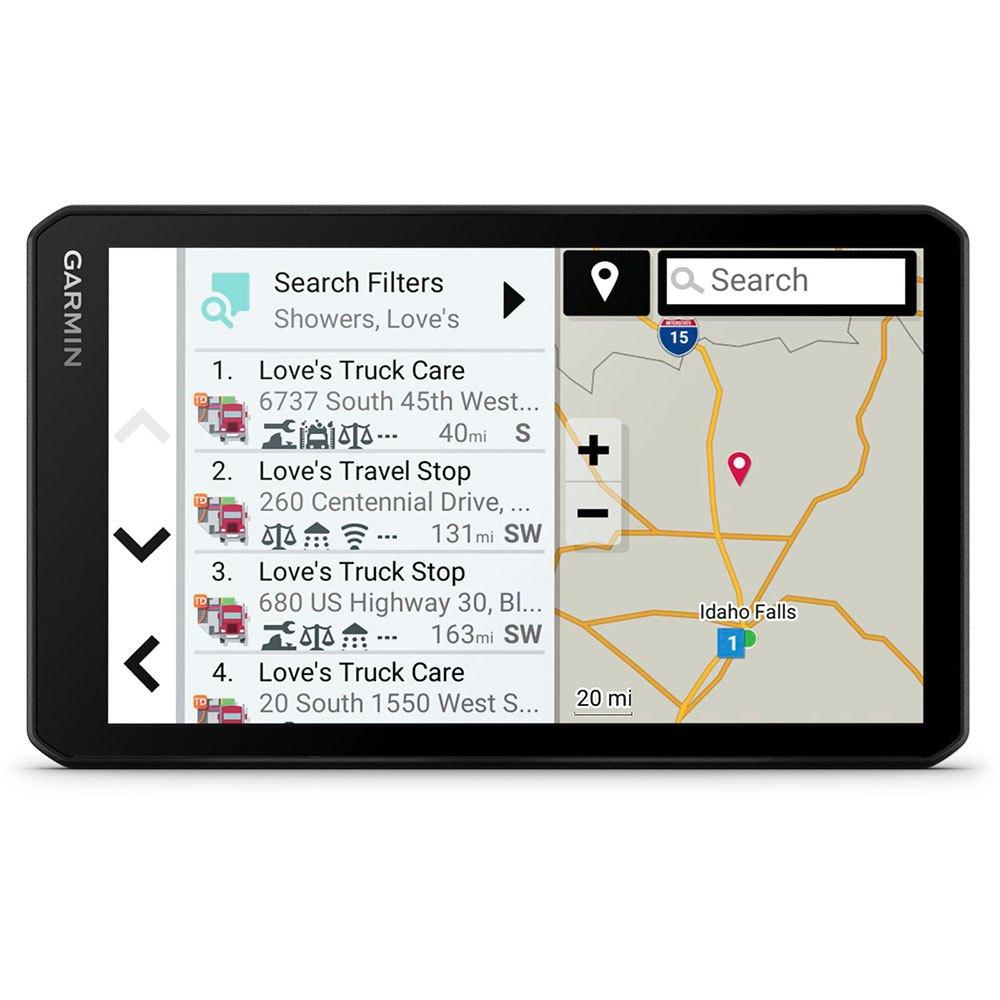 Garmin lgv710 GPS navigation system 7 inch Black