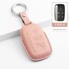 For Land For Jaguar Car Key Case Cover Shell Rover Range Rover Evoque Discovery Sport Velar Xe E-Pace Xf Accessories Pu Leather