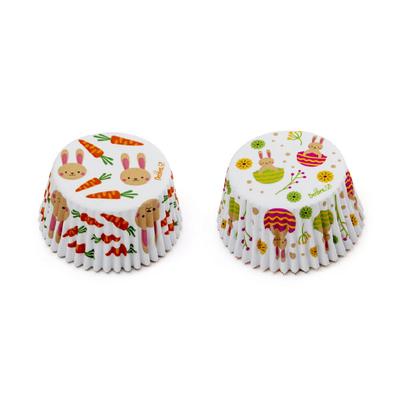 Easter Bunny Muffin Liners 50X32Mm 36 Pcs