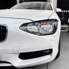 Für 2011-2014 BMW 1er F20 F21 Scheinwerfer-Augenbrauenleiste, Dekorative Aufkleber mit Carbonfaser-Textur, Zubehör zur Außenmodifikation am Auto