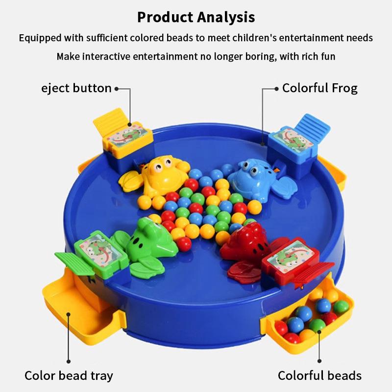 Frog Board Game Desktop Hungry Frog Games Intense Game Of Quick Reflexes Classic Kids Board Game Fine Motor Training For