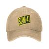 Sum 41 Band Sonne Baseballkappe Lässig Damen Herren Gewaschen Trucker-Kappe Dropshipping Individuell Jagd Camping Baseballkappen Geschenkidee