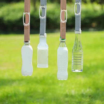 Pasek na ramię do butelki z wodą Regulowany przenośny czajnik dziecięcy Smycz z klamrą na zewnątrz Camping Piesze wycieczki Akcesoria do butelek na wodę