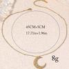 New fashion Islamic Muslim Moon Rune Stainless Steel Pendant Necklace for Men and Women Simple Religious Jewellery Gift