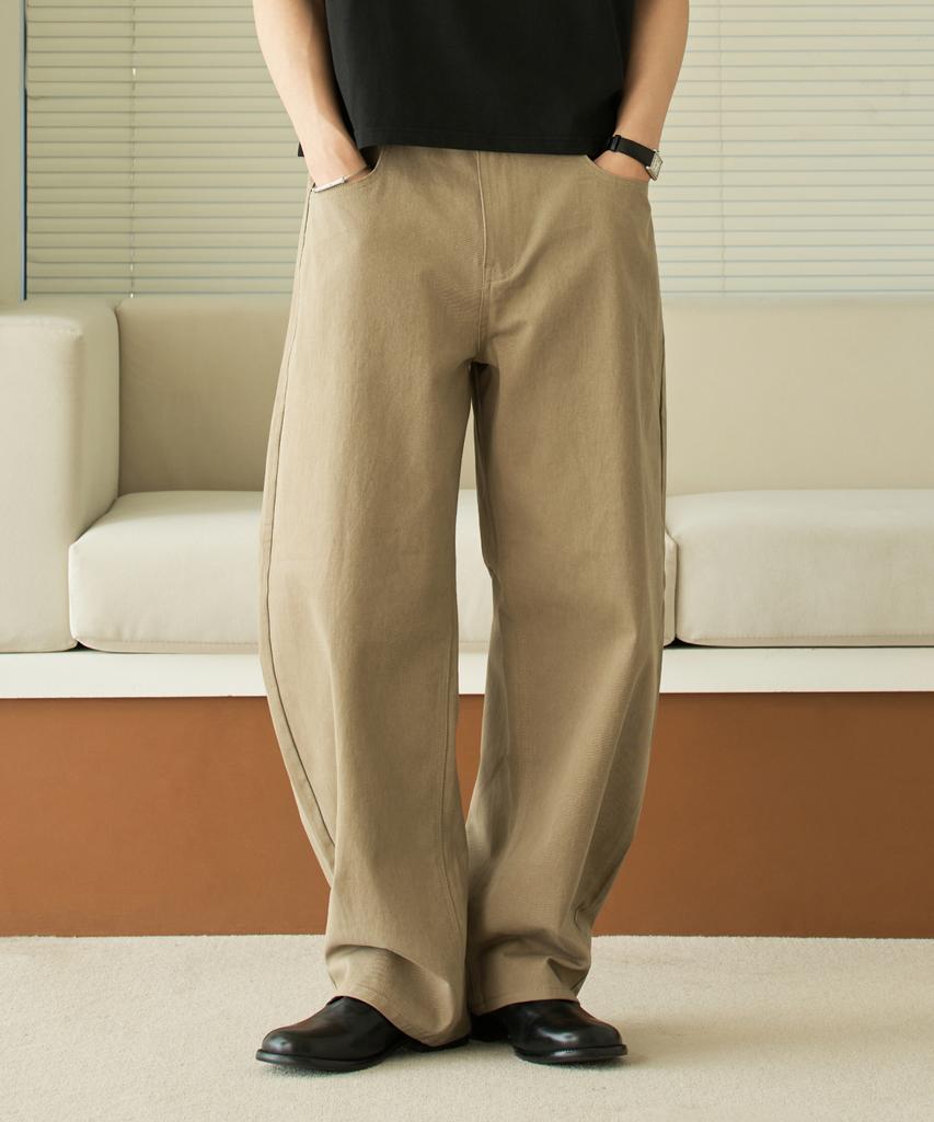 HYOJI 26 Ss Semi-Curved Cation Pants (4 Colors)