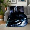 Batman DC Universe Online Poster PrintBlanket Flannel Throw Blanket for Sofa, Bed, Travel, Camping, Office, Couch, Chair