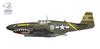 Arma Hobby 1/72 Scale P-51B Mustang China-Burma-India Front Plastic Model Kit ADL70075 (Airplane)