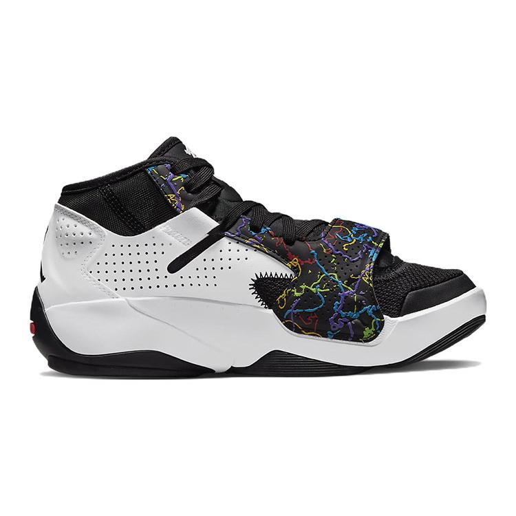 Jordan Zion 2 Noah Alb Negru Multicolor GS DV1003-003