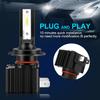 Mini H1 H4 H7 H11 LED svetlomety do auta Žiarovky HB3 9005 HB4 9006 LED H3 H8 Hmlové svetlo 6000K Motorové svetlá H4 LED Svetlo ZES Chip