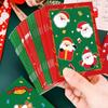 10Pcs Cartoon Christmas Notebook Kawaii Christmas Man Snowman Notepad Portable Pocket Notepad Student Prizes Gifts