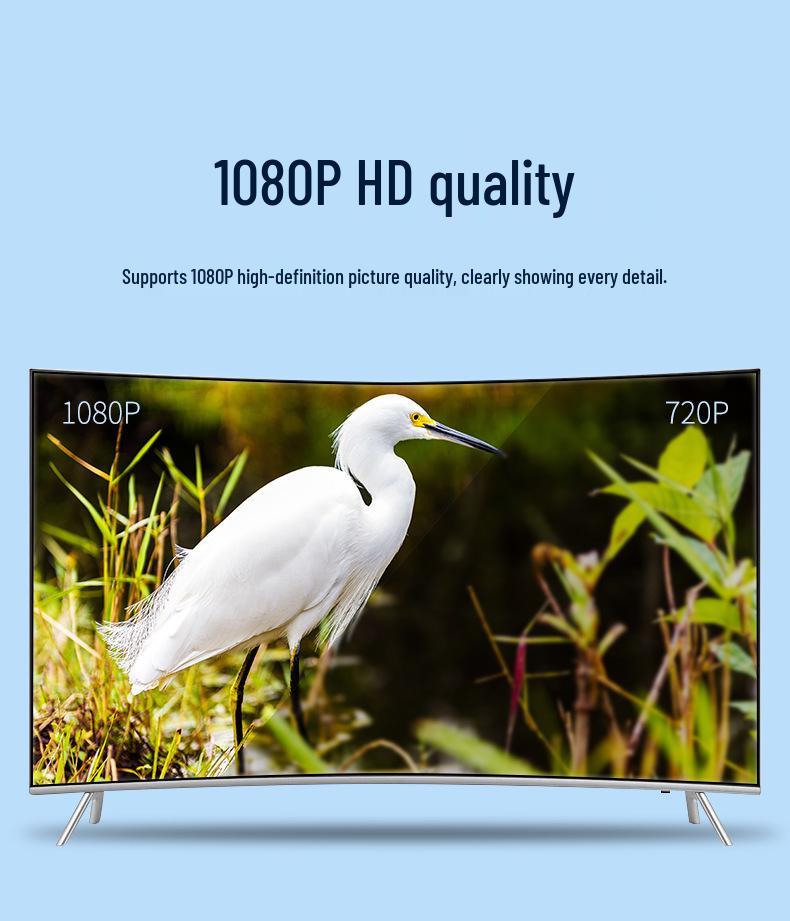4K Wireless Screen Mirroring Device for Apple & Android - Universal TV & Projector Compatibility