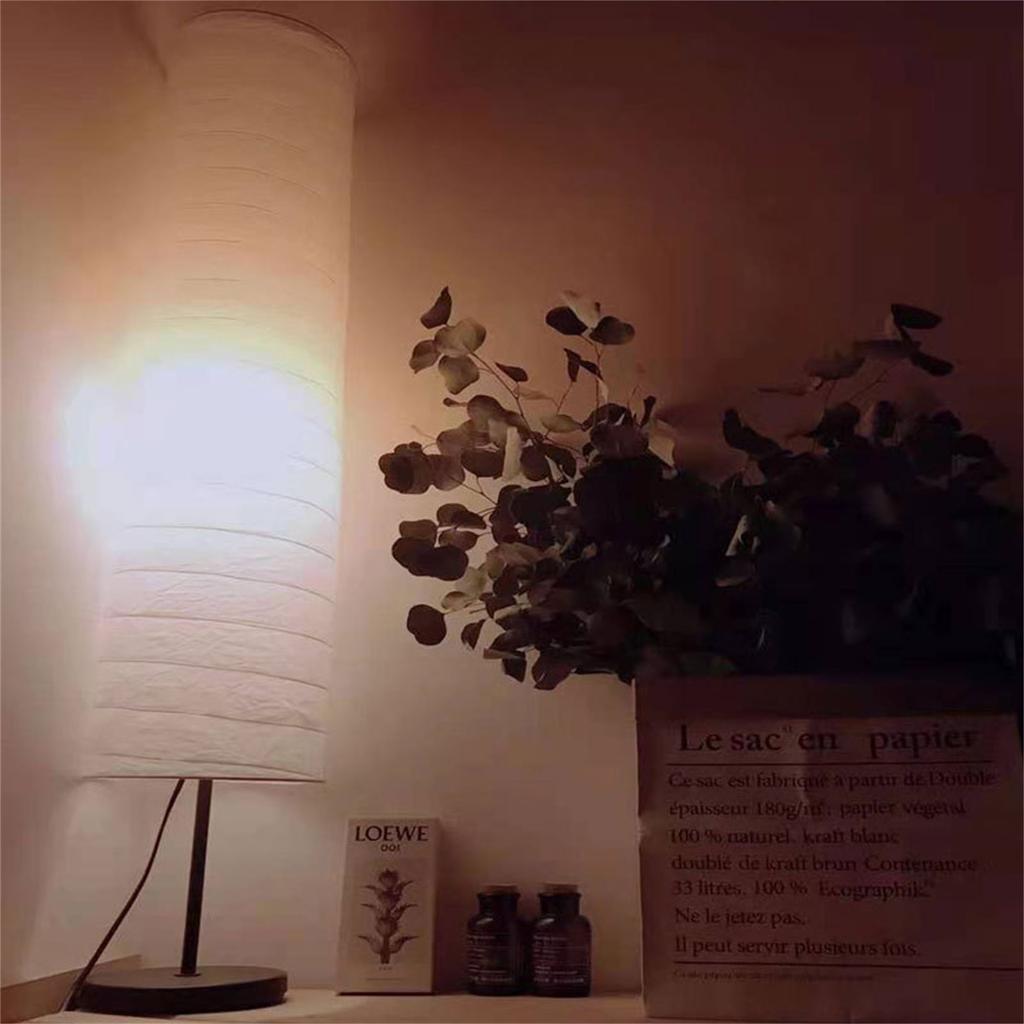 Foldable Paper Floor Lamp Shade Durable Lightweight Material Easy to Install and Store Suitable for Various Floor Lamps