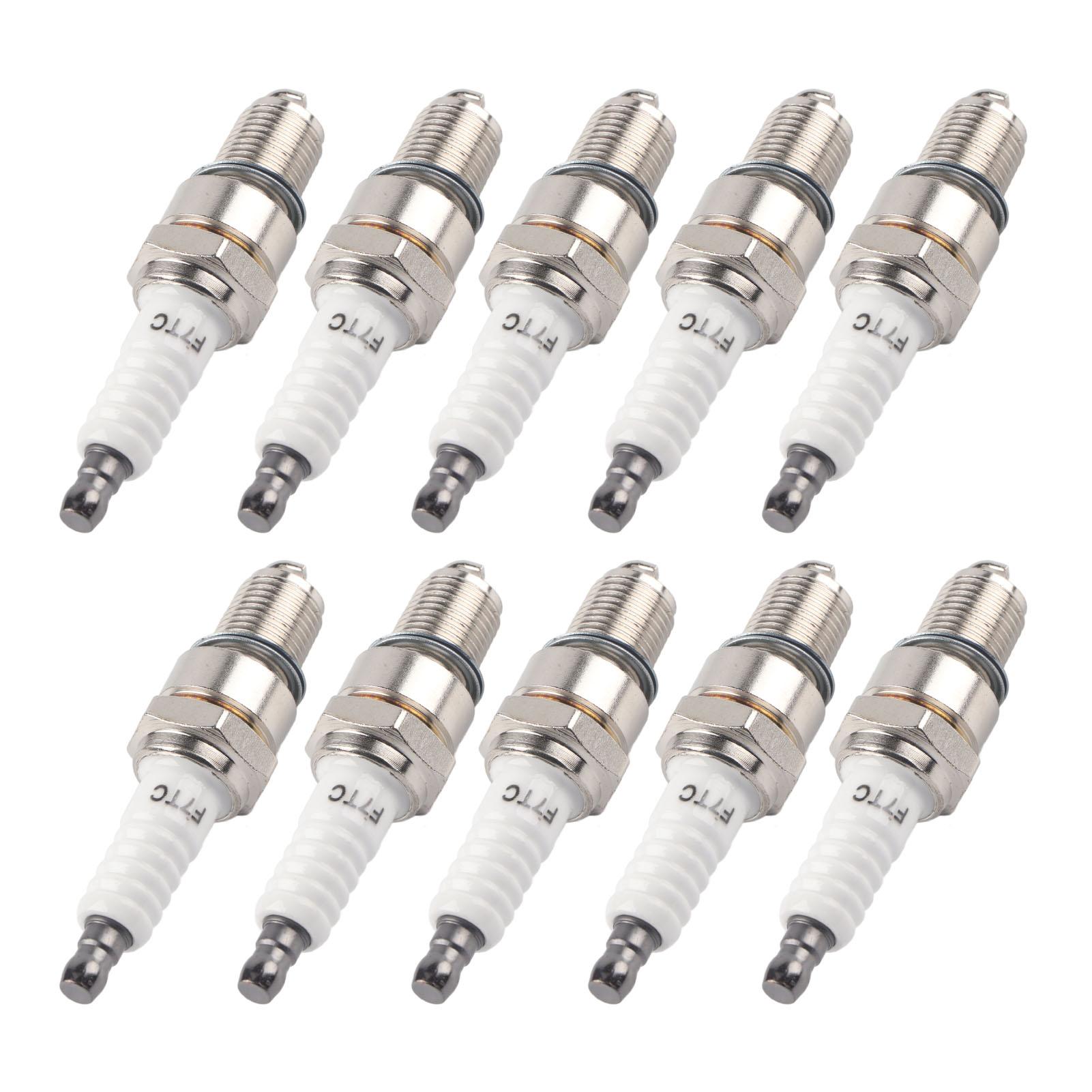 

10Pcs Spark Plug Aluminum Alloy Gasoline Engine Ignition Accessories for GX120 GX160 GX200