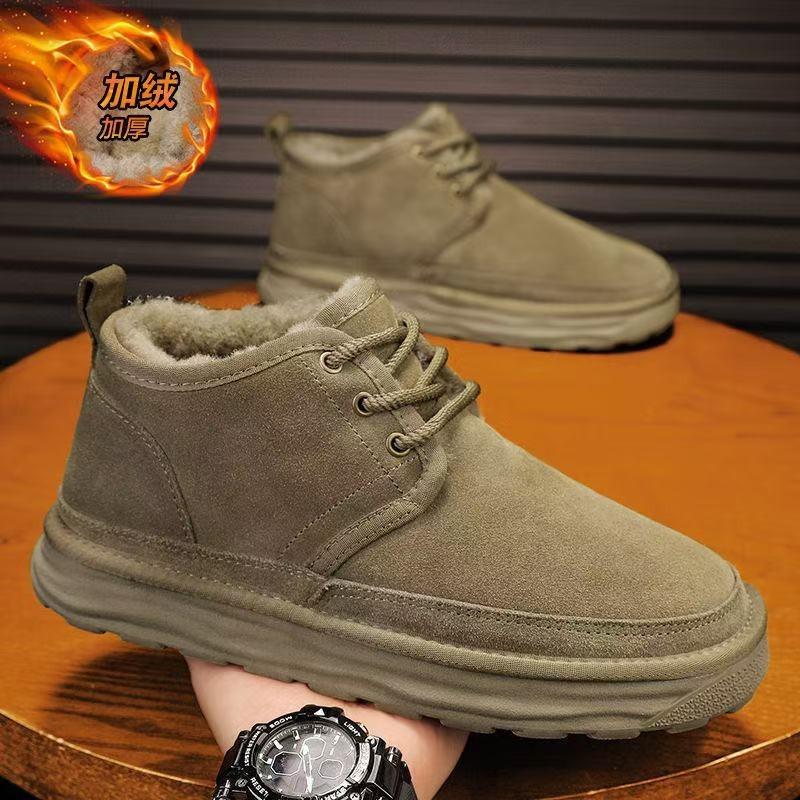 Snow boots winter piled thickened warm cotton shoes casual shoes outdoor sports shoes