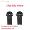 2x For BMW X5 E38 E36 E53 Bremselys 1156 P21W Pære Lampholder Sokkel Tilbehør