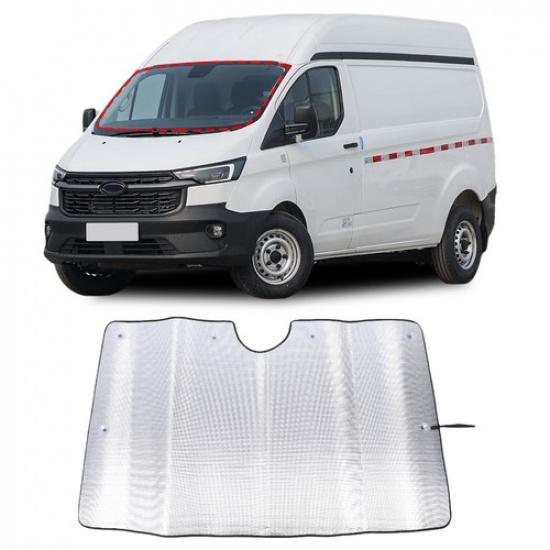 Car Front Sun Shade Windshield Window Sunshade Cover For Ford Transit 2015-