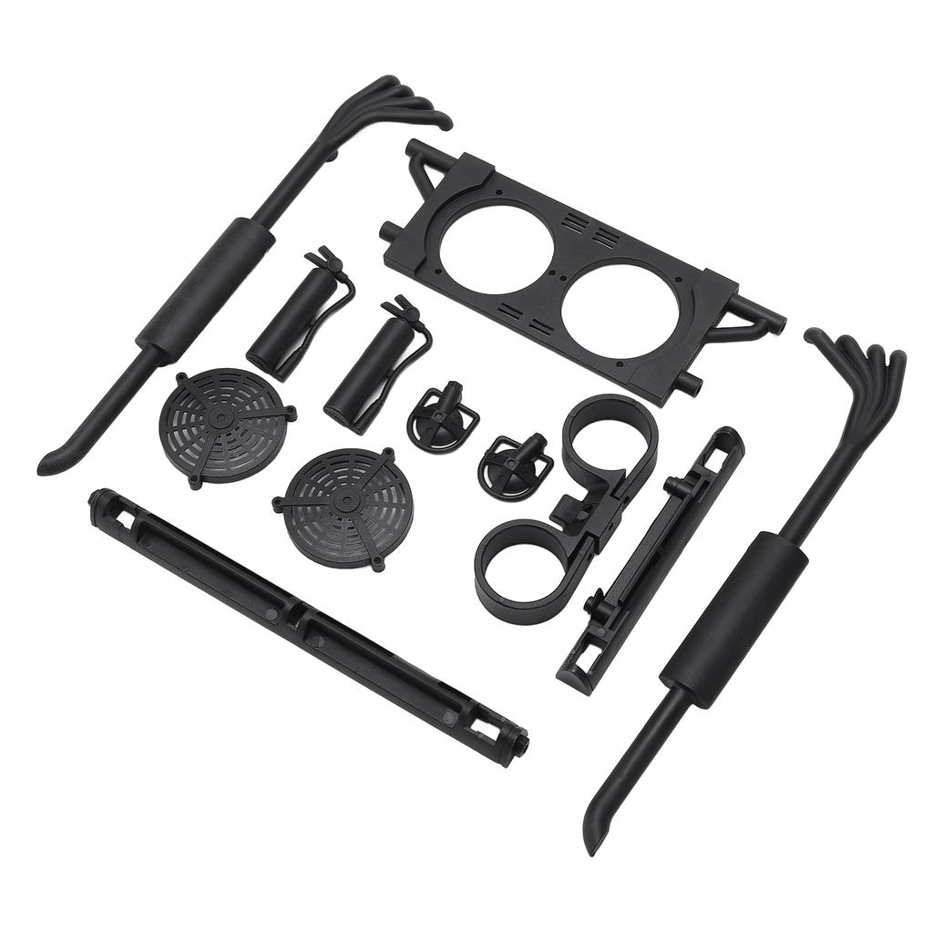 RC Car Shell Decoration Window Decor Decorative Exhaust Pipe Kit for ZD Racing DBX?07 1/7 RC Vehicle