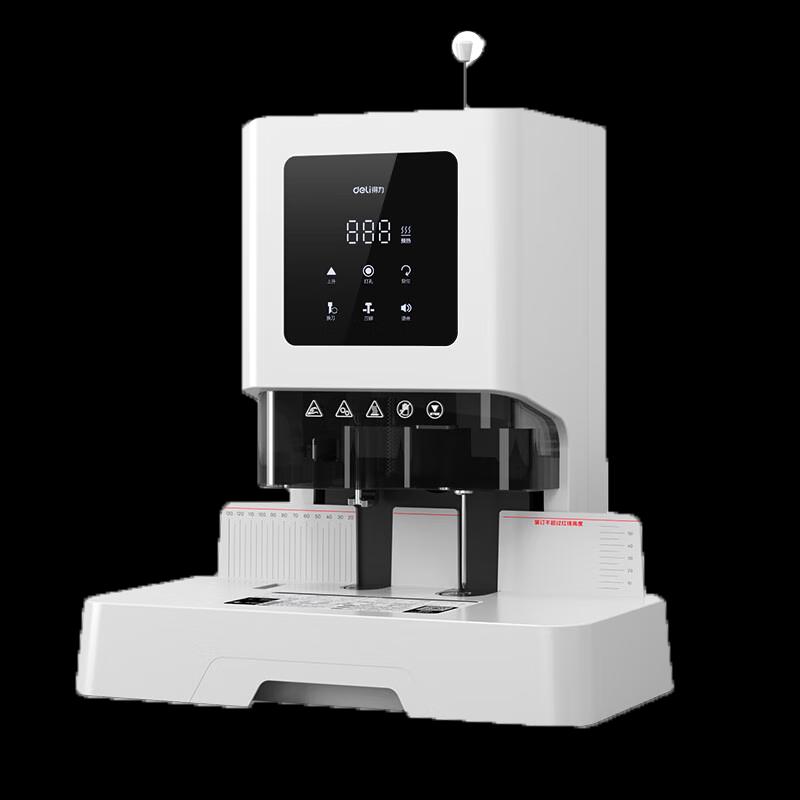 Deli 60mm Automatic Financial Document Binding Machine