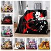 2026New Model One Punch Man Saitama Cartoon Anime Printed Blanket Flannel Sofa Bed Living Room Office Travel Picnic Bedding Gift