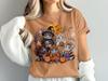 Halloween Pet Gift Chinchilla T-Shirt, Trick Or Treat Graphic With Pumpkin Scene