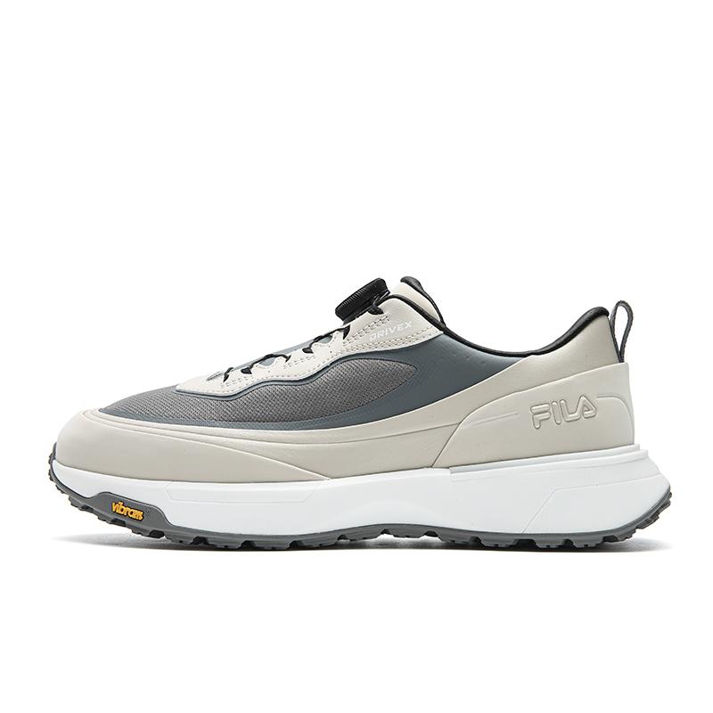 FILA GF DRIVEX Износостойкие, дышащие, легкие низкие мужские кроссовки для гольфа Robin Gray/Pale A12M621712FMP 40