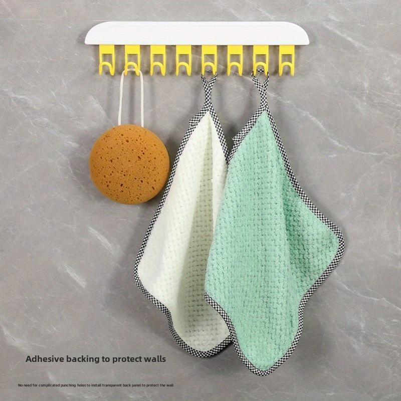 1/2/3/4PCSMultifunctional hook hanger underwear vest storage artifact dormitory canbe attachedTowall-mounted clothes drying rack