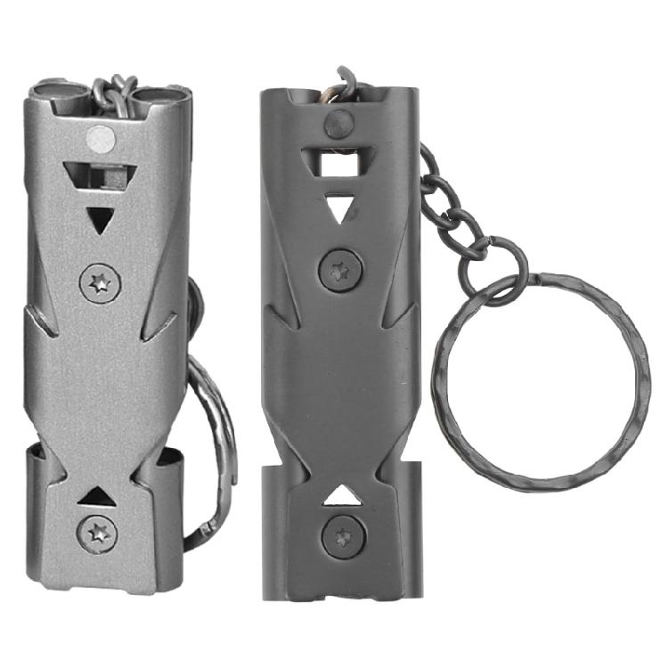 Survival Whistle, Stainless Steel Whistle Outdoor Emergency Survival Whistles