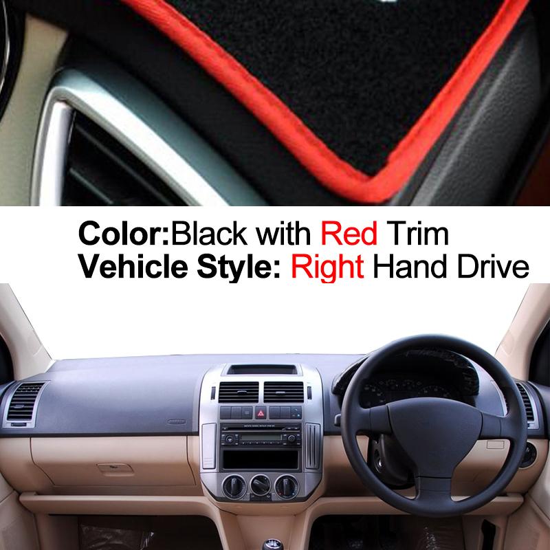 Car Auto Dashboard Cover For VW Volkswagen Polo Mk4 Typ 6Q 9N 9N3 2002 - 2009 Dash Mat Carpet Cape Sunshade 2008 2007 2006 2005