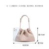 2025 New Cloud Bag Niche High-end Office Worker Handbag Commuting Simple Shoulder First Layer Messenger Bag Women