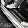 5Pcs Leather Car Door Sill Protector Threshold Sticker Anti Scratch For BMW X1 X2 X3 X5 X4 X6 X7 G30 G20 G32 G11 G12 F40 F30 F20 nlbr76