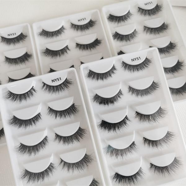 High Quality 100% Real Siberian Mink Fur 3D Mink Eyelashes