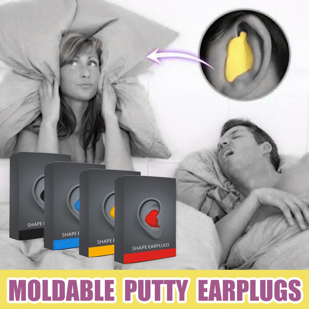Molded Putty Shaping Earplugs Soundproof Earplugs for Sleeping Noise Reduction Ear Plugs for