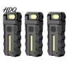 Outdoor Flashlight 1/2/3Pcs 180 Degrees Rotating Head Magnetic Dual Beam LED Degree Swivel Work Light USB Rechargeable Pocket-Size Camping EDC Lamp