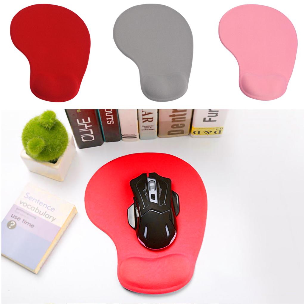 Mouse Mat Wrist Support Mice Pad Non-Slip Silica Gel Rest Mat Laptop