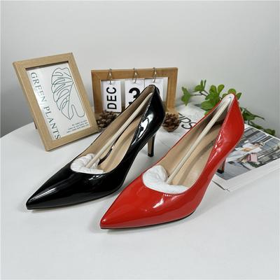 Fashion Women Shoes 2025 Spring Pumps High Heels Pointed Toe All-Match Latest Sandals Ladies Spikes Fine Branded Slimming New African Fa