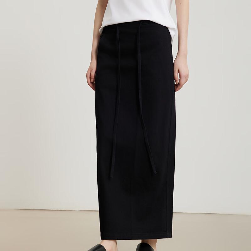 Gejin Schmal geschnittener Bleistift-Midirock