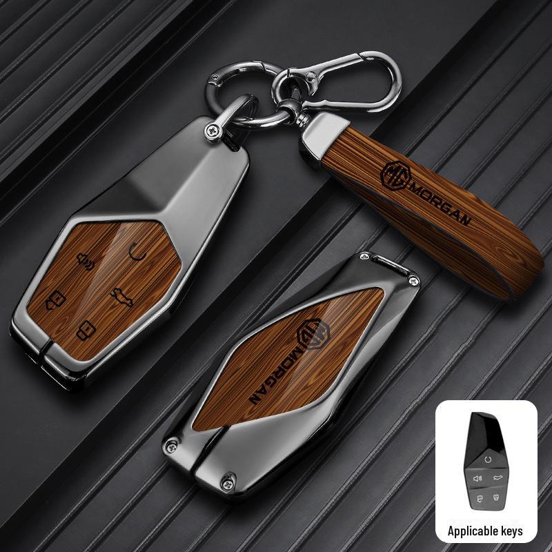 MG ONE Zinc Alloy Car Key Cover - Stylish Modification Accessory for Men and Women