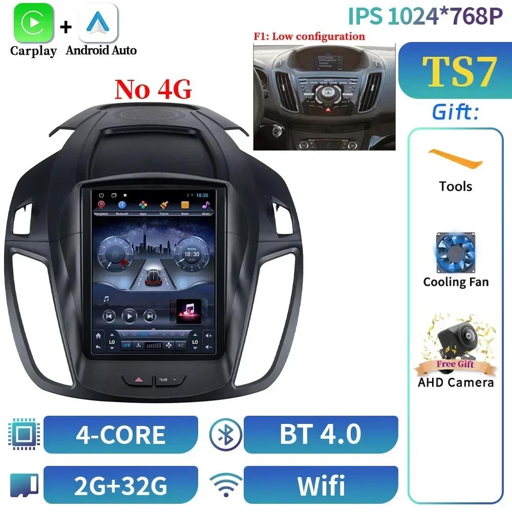 9.7inch Android Car Stereo Radio Multimedia Video Player For Ford Kuga 2 Escape 3 2012-2019 Navigation Carplay Automotive Screen