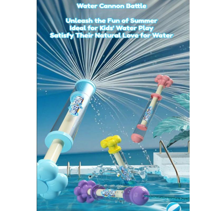 Fireworks Spray Water Pull-Back Water Gun Outdoor Splash Games for Pool Lawn Activities Kids Summer Interactive Water Spray Toys