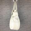 Furla Leder Hand Schultertasche Beige mit Logo-Anhänger(GEBRAUCHT)