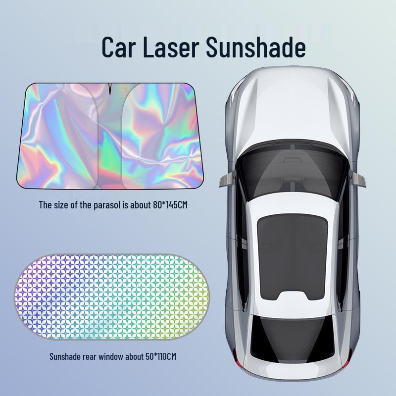 Thickened Windshield Sunshade Umbrella - Heat Insulation & Sun Protection