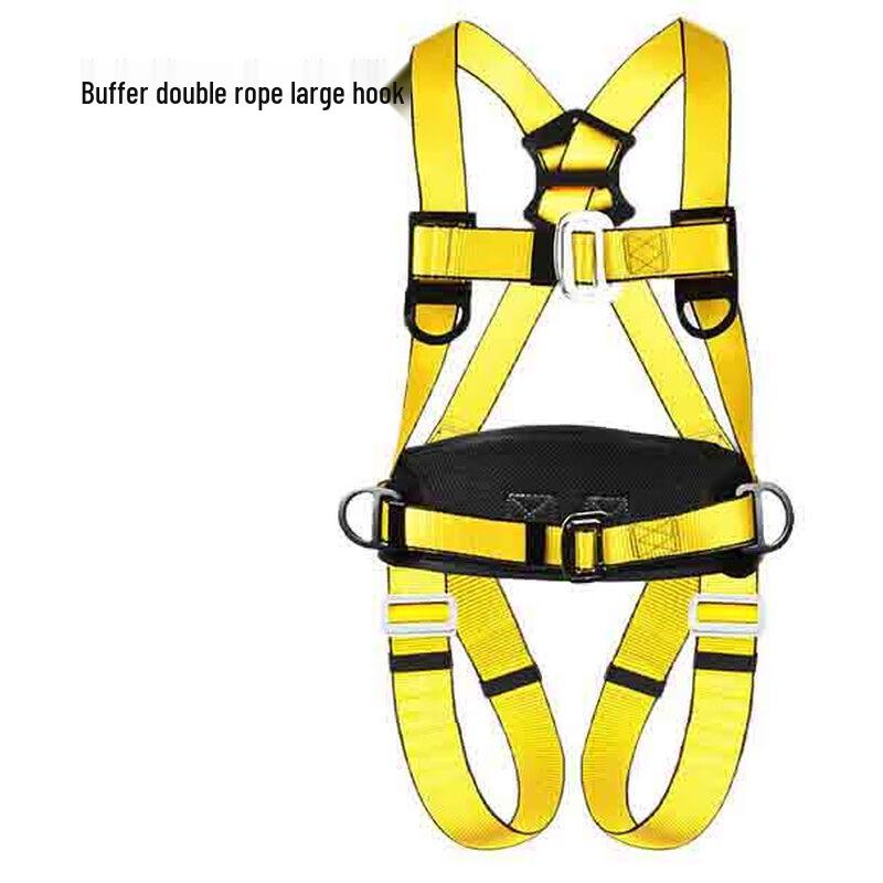 Linpan Construction Safety Belt with Double Rope Hook 1