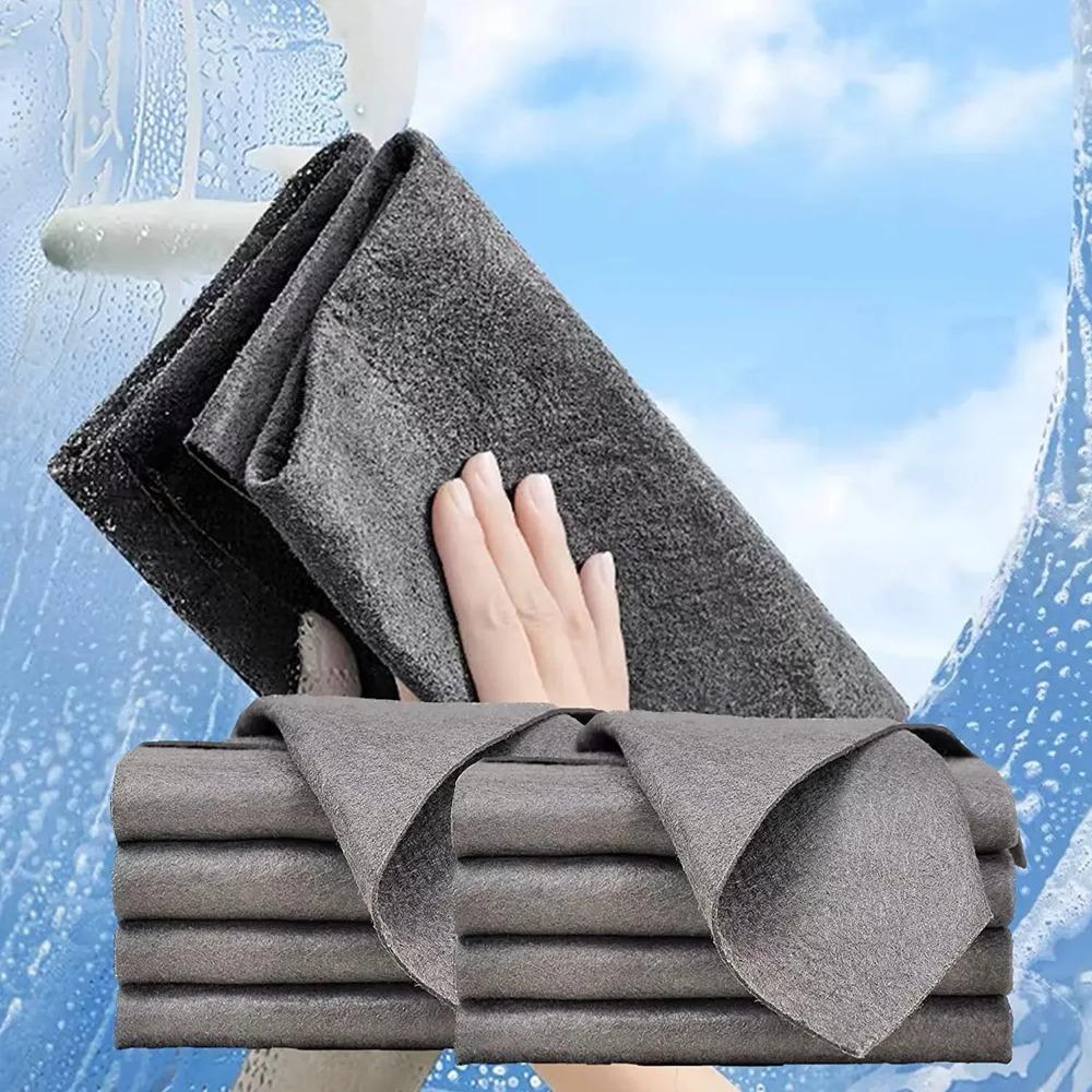 Thickened Magic Cleaning Cloth No Watermark Glass Wiping Cloth Reusable Window Glass Cleaning Cloth Rag Kitchen Towel