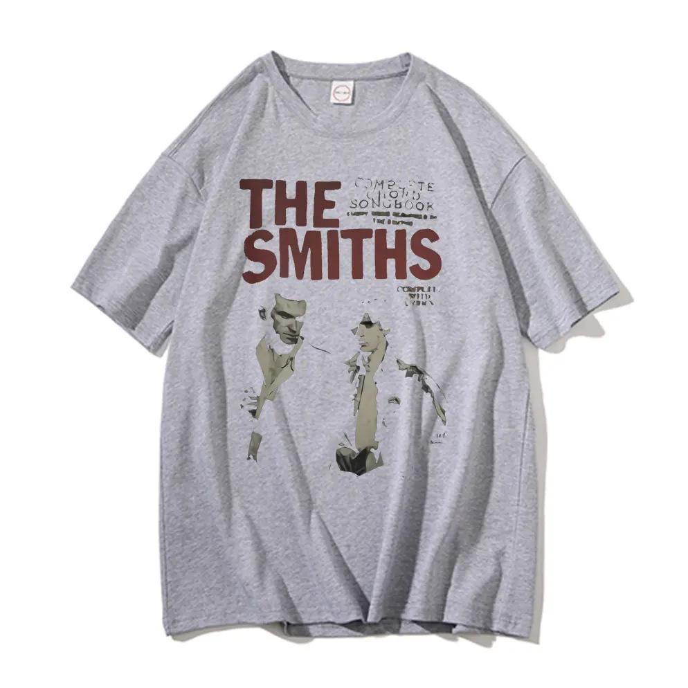 The Smiths Vintage Print Y2k T Shirt Man Pure Cotton T-shirt