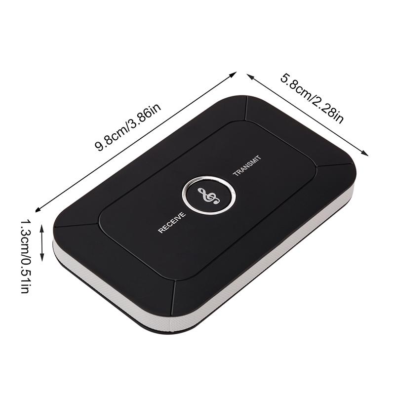 B6 Bluetooth Transmitter Receiver Wireless Audio Adapter For Pc Tv Headphone Car W 3.5Mm Aux Jack Rca Usb Music Receiver Sender
