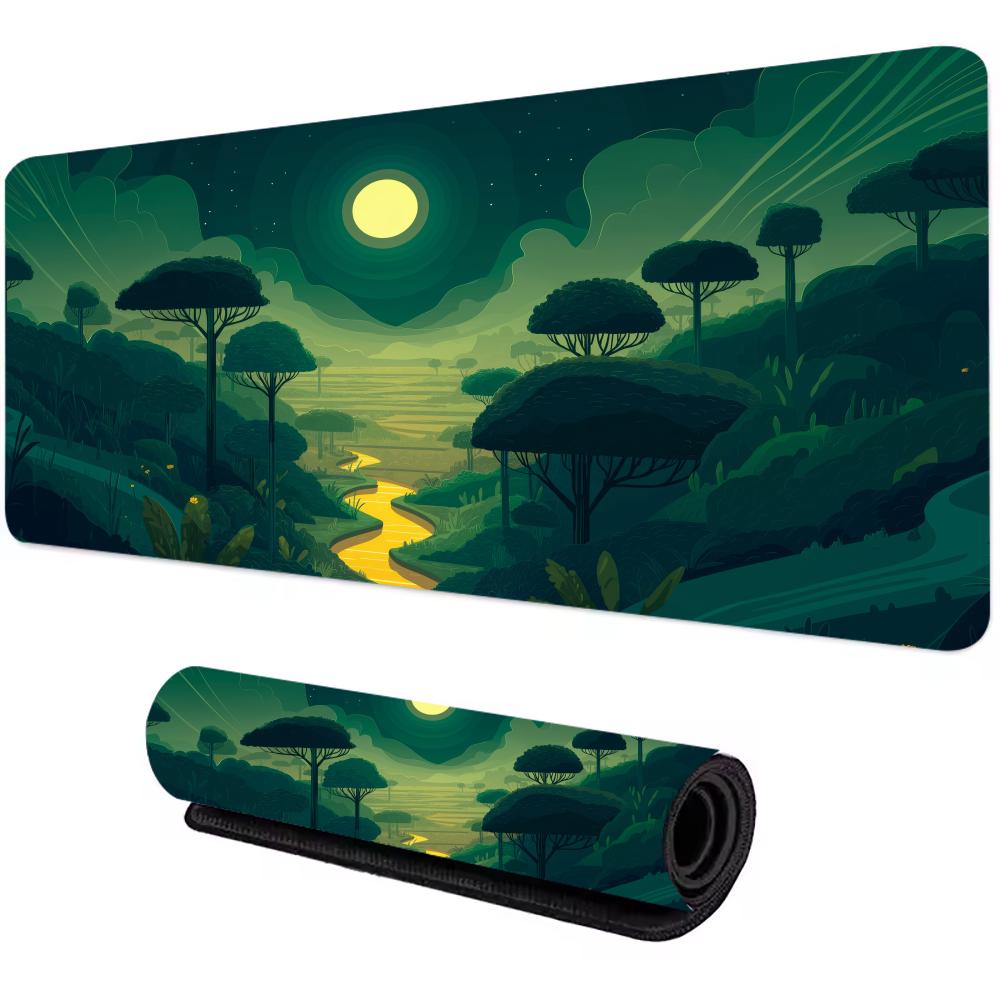Dreamy scenery Mouse Pad Large Computer Office Game Table Mats XXL Rubber Antislip Gaming Keyboard Mousepads Long XL Desk Pads
