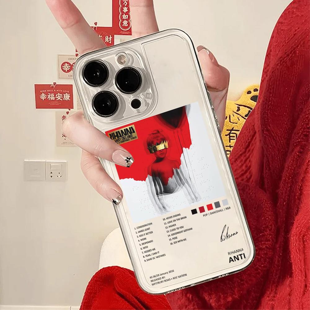 

HOT Singer R-RIHANNA Phone Case For Xiaomi Redmi Note K60 15C 15 14 13 12 12C 11 10 10C 13C 10X A5 K50 Pro Plus Ultra 4G 5G Note 14 ProPlus 5G