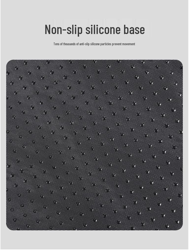 Universell bilarmstödspdyna av minnesskum med hållare för papperslåda