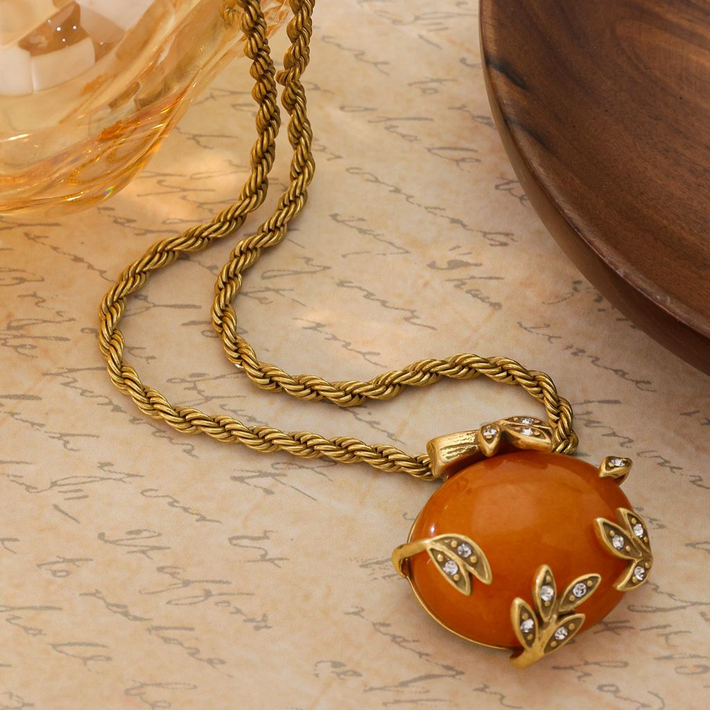 Color Changing Sultan Stone Jewelry Set Luxury Premium Ear Needle Earring Ring Necklace Women