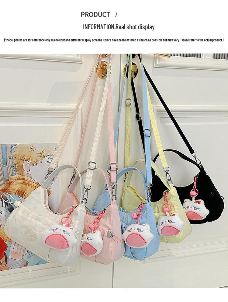 Niche Dumpling Bag: Stylish, High-Quality Casual Crossbody with Girly Design